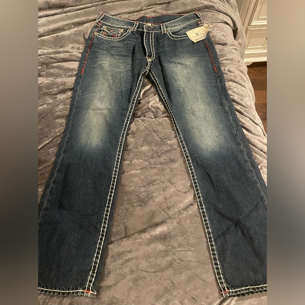 Men’s NWT True Religion Straight Jeans 40